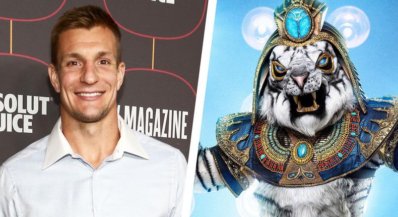 Gronk Is Obviously The Masked Singer's White Tiger