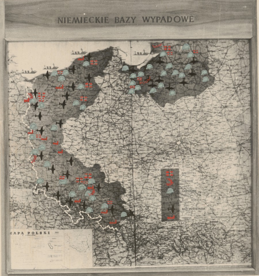 Ilustracja z albumu "Polska: Ziemie Odzyskane", 1947 r.