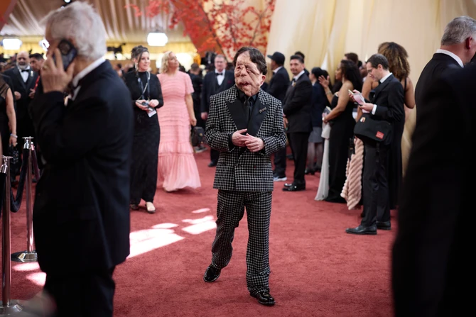 Adam Pirson na dodeli Oskara