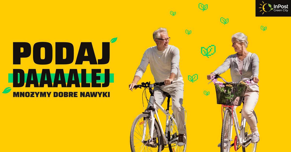 InPost Green City: żółty rower promuje ekologię w czterech miastach - Noizz