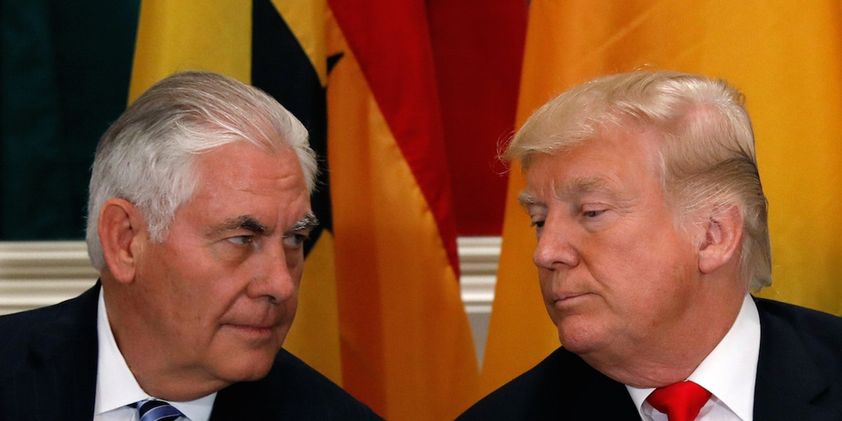 Rex Tillerson reportedly called Trump a 'moron' — and wanted to resign this summer