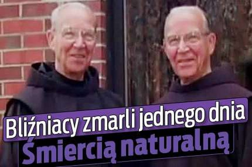 Bliźniacy zmarli jednego dnia. Śmiercią naturalną