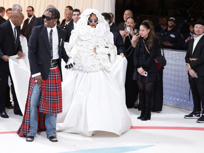 Rihanna i ASAP Rocky na MET Gala 2023