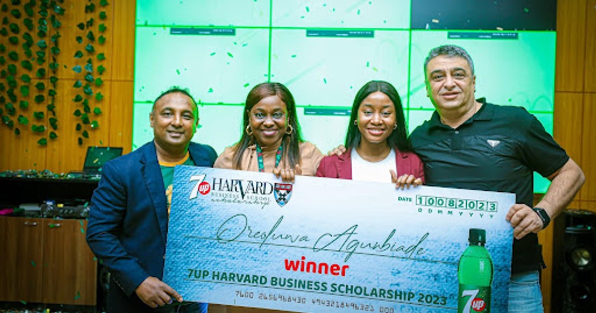 SBC unveils Oreoluwa Agunbiade as 7up Harvard Business School Scholarship winner - Vimarsana News