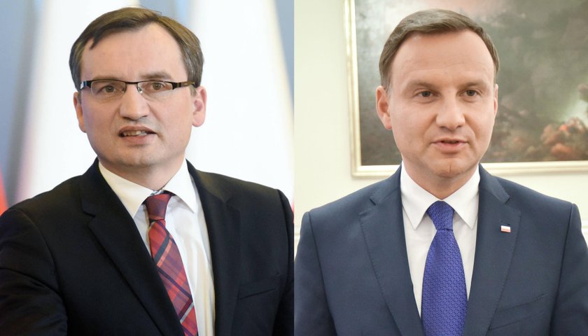 Andrzej Duda i Zbigniew Ziobro