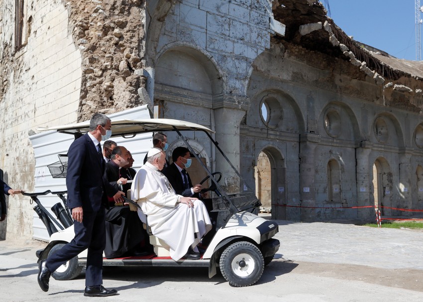 Papa Franja u Mosulu