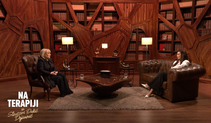 Višnja Petrović, emisija "Na terapiji sa Slavicom Đukić Dejanović"