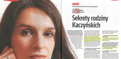 Marta Kaczyńska nie zdjęła obrączki