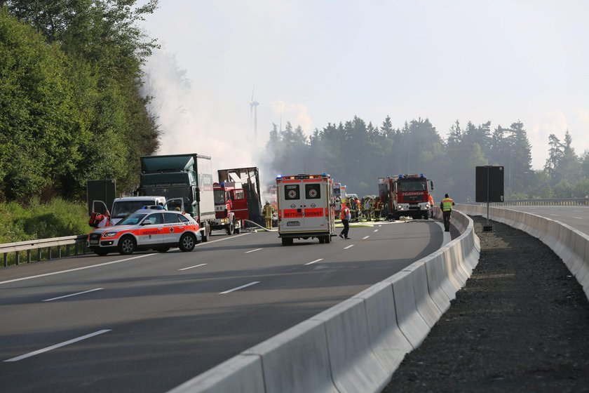 Wypadek autokaru