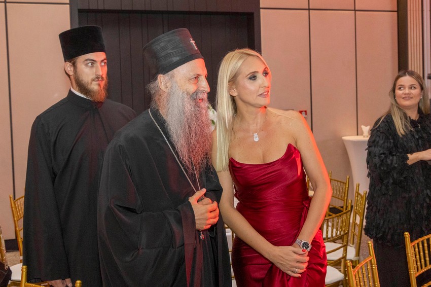Patrijarh Porfirije i Jelena Drakulić Petrović