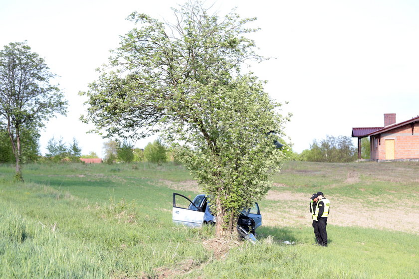 Wypadek pod Zieloną Górą