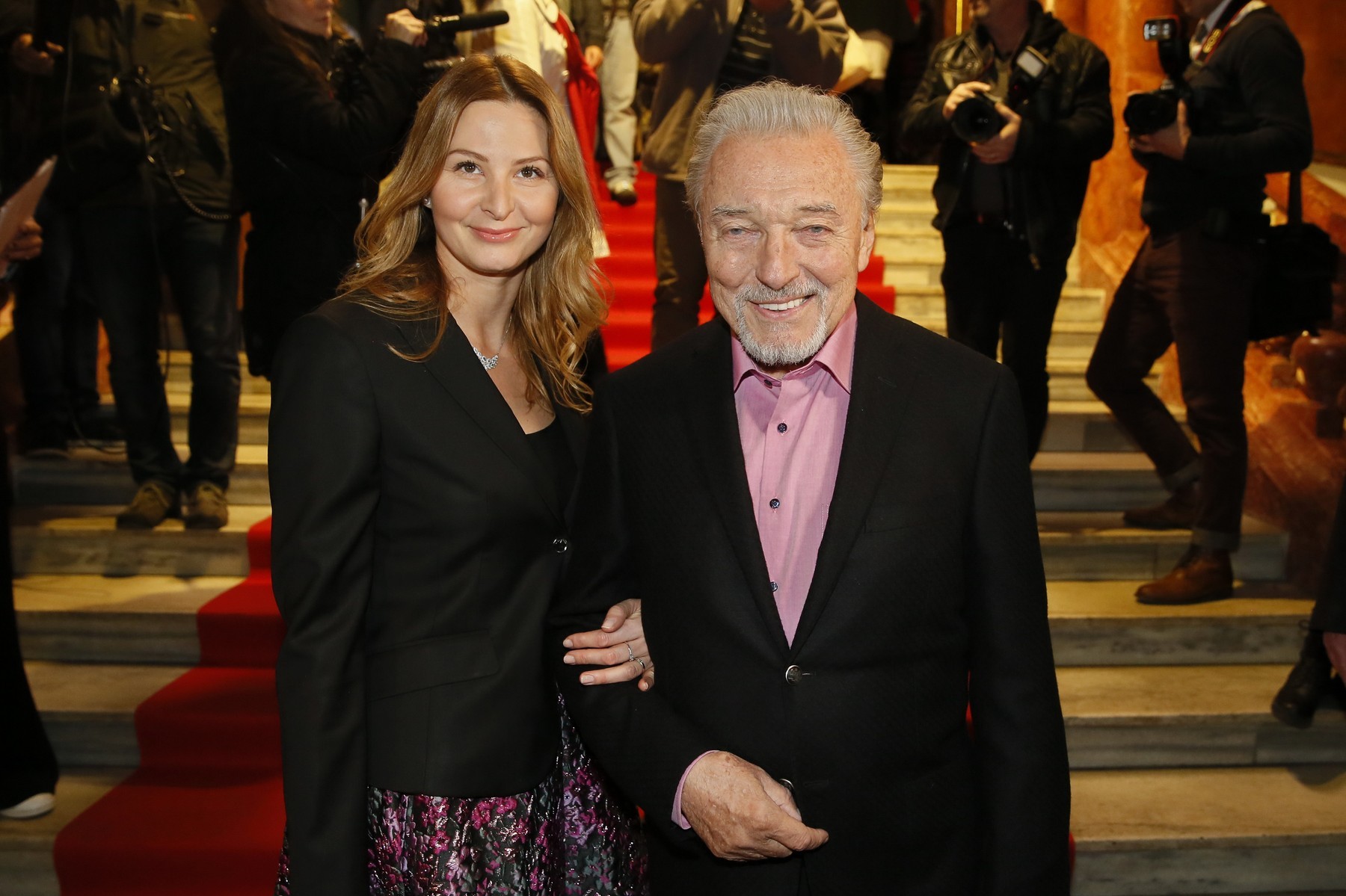 Karel Gott a Ivana Gottová. 