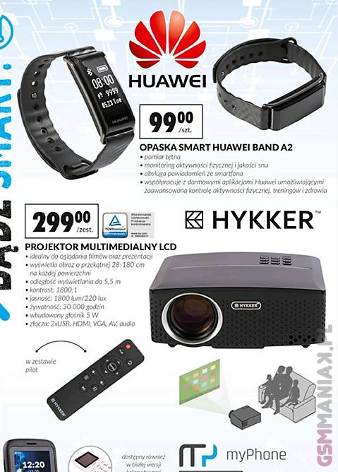 Huawei Band A2 w sklepach Biedronka od 13 września