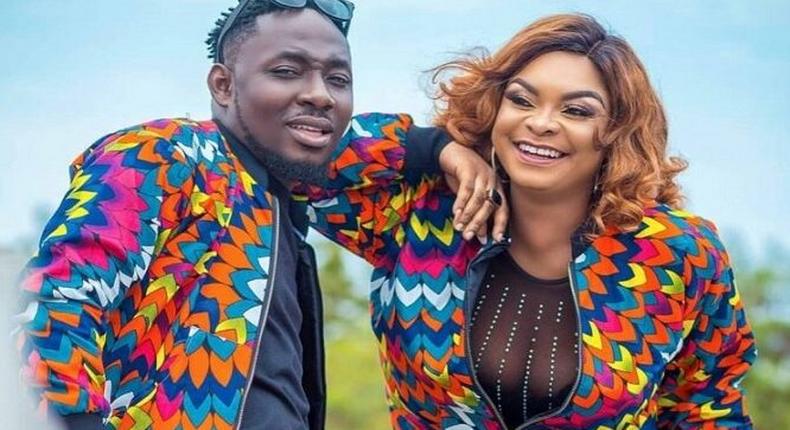 Beverly Afaglo and husband Eugene Baah aka Choirmaster of Praye fame