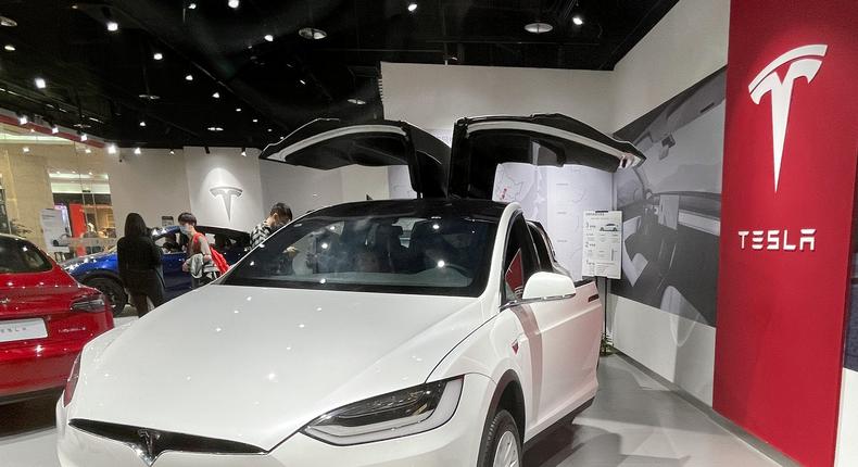 Tesla Model X.Contributor/VCG/Getty Images