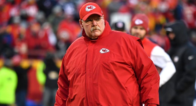 Andy Reid Once Ate a 40-ounce Steak in 19 Minutes