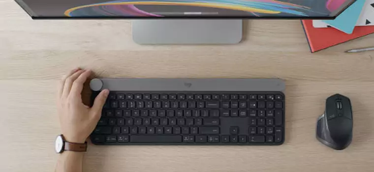 Logitech Craft – inteligentna klawiatura z pokrętłem dla Microsoft Office i programów Adobe (IFA 2017)