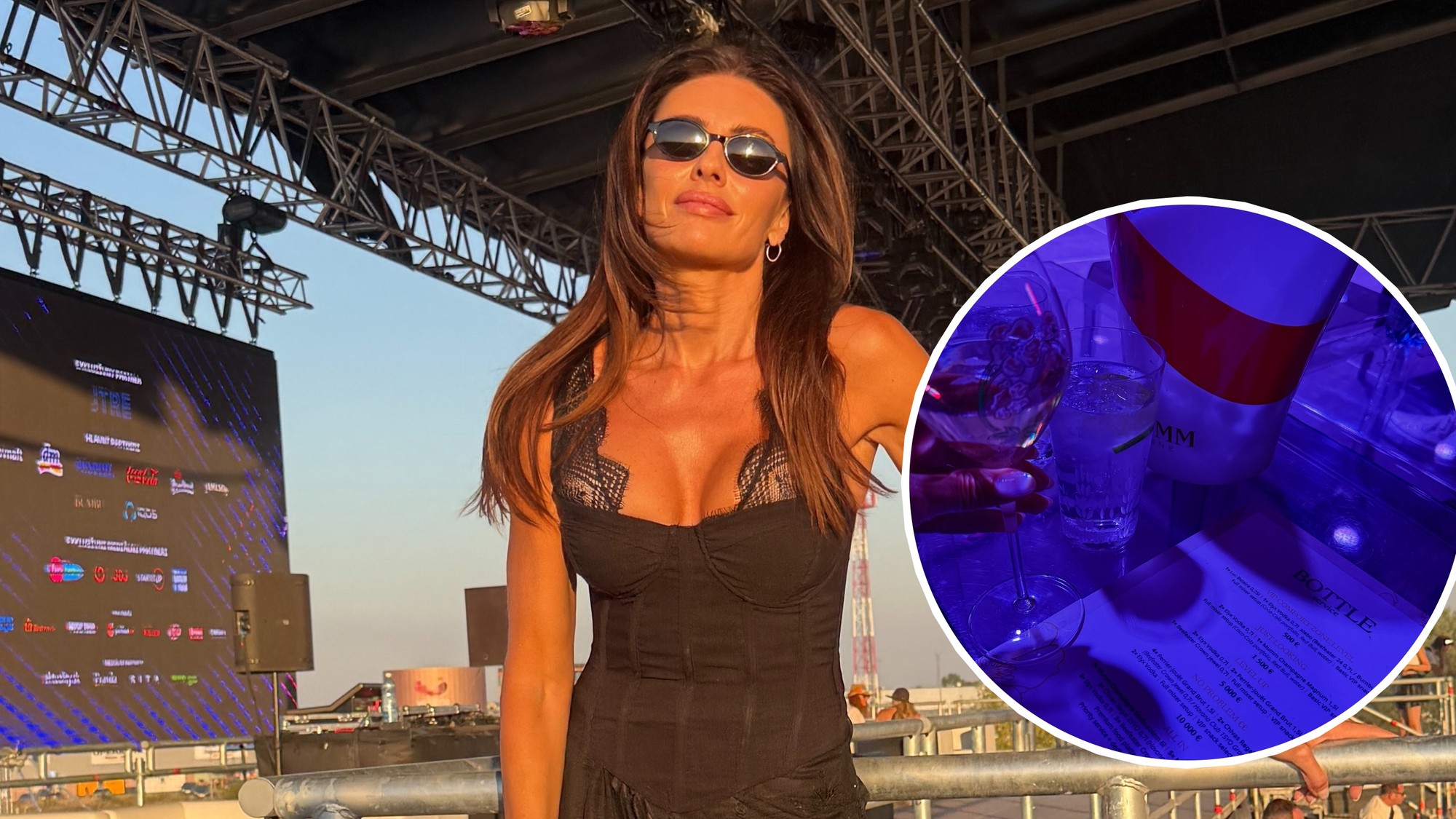 Magdaléna Šebestová ukázala ceny vo VIP zóne na Lovestreame. 