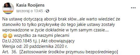 Kayah skomentowała zapisy na Facebooku