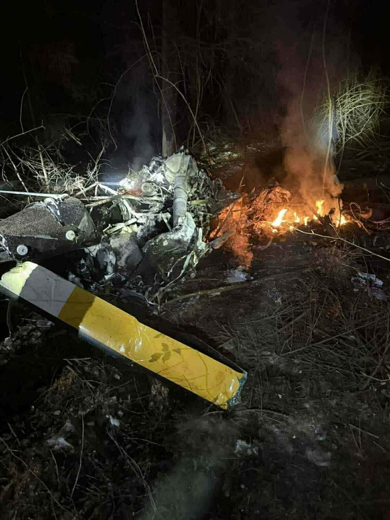 Wypadek śmigłowca w Malawie