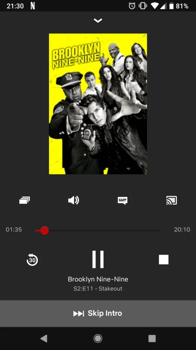 Netflix pozwala pomijać intro w trakcie odtwarzania na przystawce Chromecast