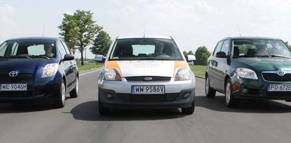 Ford Fiesta V kontra Skoda Fabia II i Toyota Yaris II