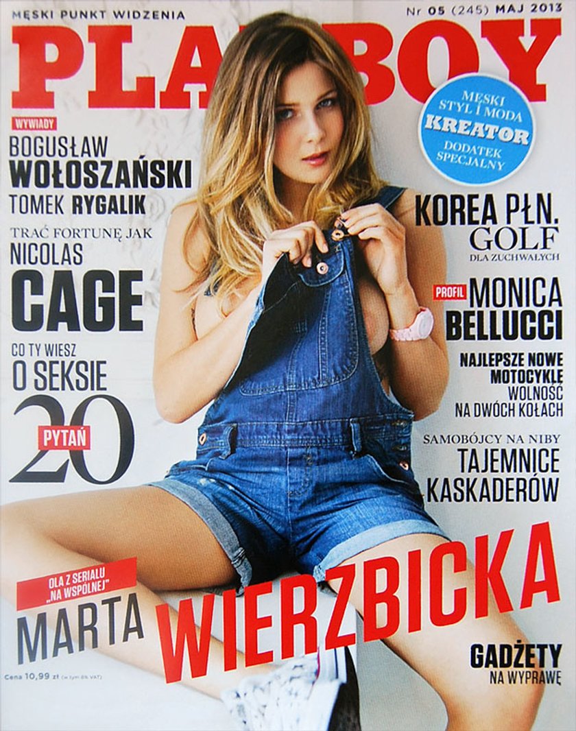 Marta Wierzbicka okładka Playboy