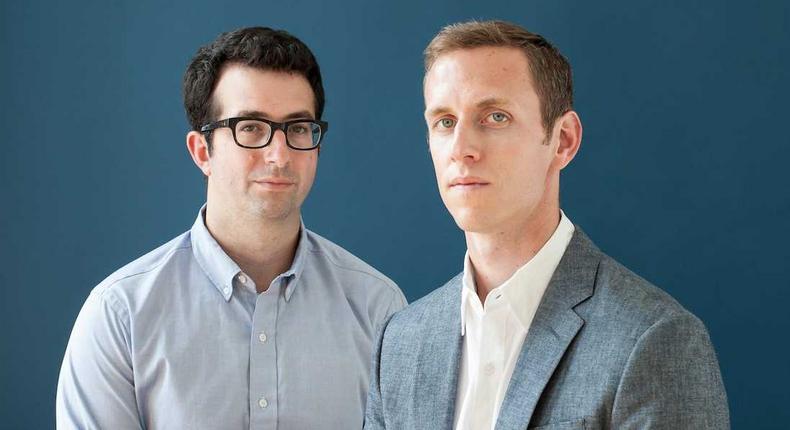 Harry's cofounders and co-CEOs Jeff Raider and Andy Katz-Mayfield.