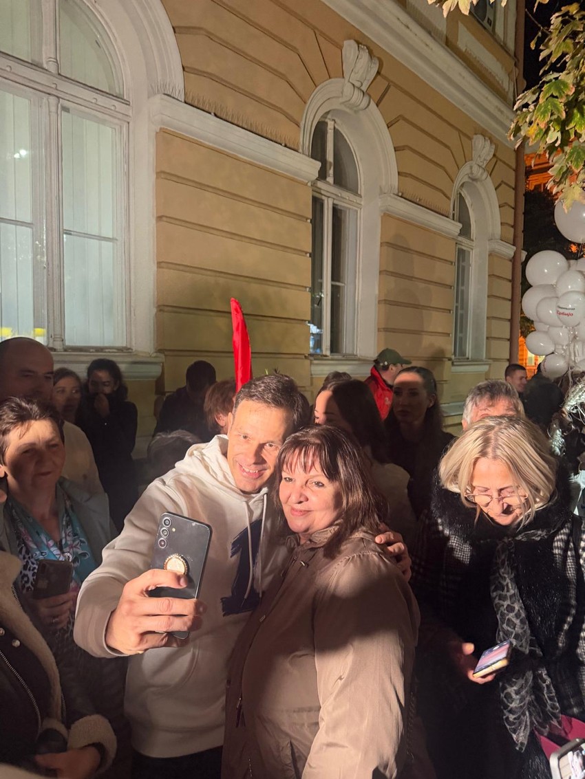 Siniša Mali na skupu ‘’Ujedinjene Srbije’’ u Šapcu