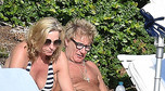 Rod Stewart z żoną na wakacjach