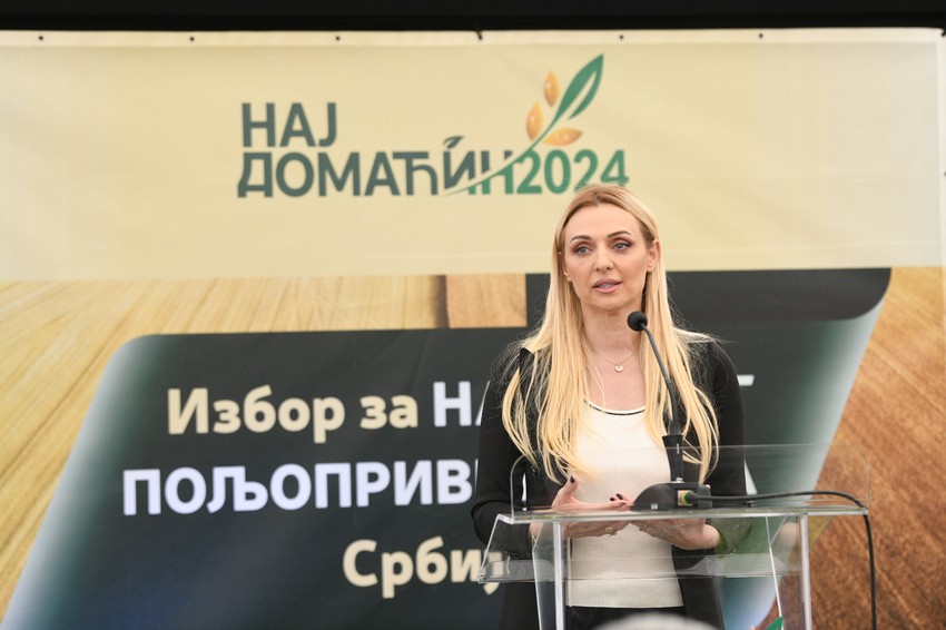 Ministarka poljoprivrede Jelena Tanasković