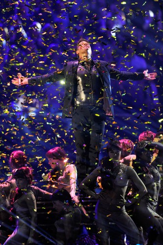 Robin Thicke na gali MTV EMA 2013