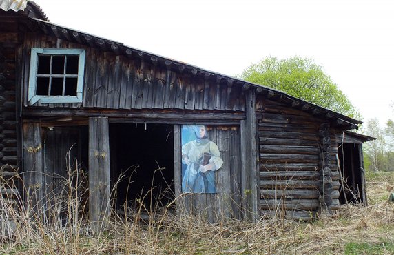 Rosja. Artysta przywraca życie opuszczonym wioskom