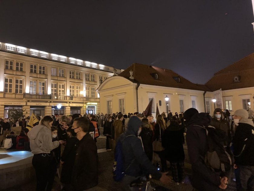 Protesty przeciw orzeczeniu Trybunału Konstytucyjnego