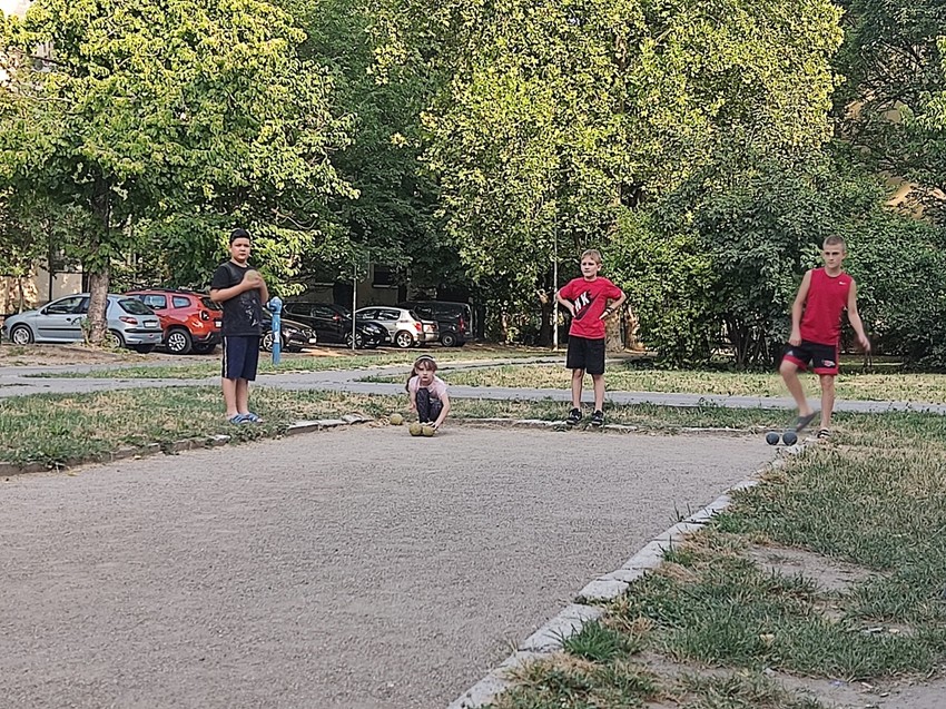 Boćanje na Detelinari