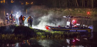 Zakuty w kajdanki uciekł przed policją do Warty. Wciąż go nie odnaleziono