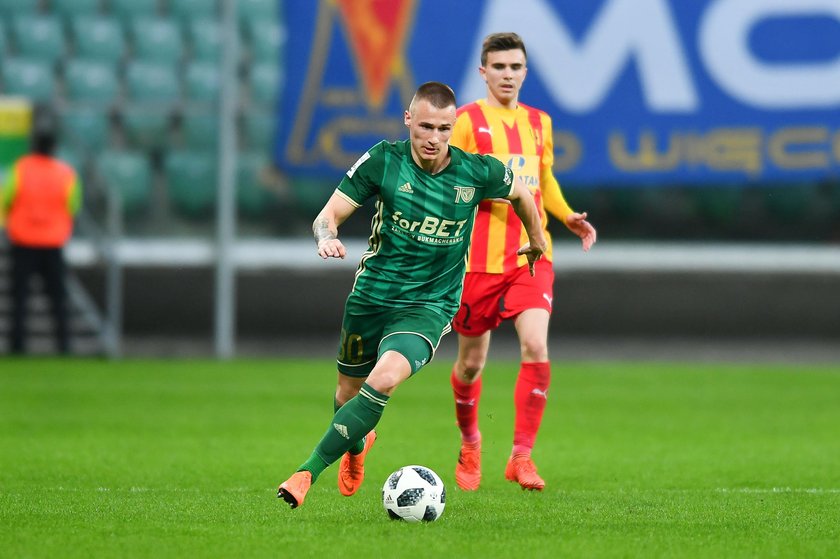 Pilka nozna. Ekstraklasa. Wisla Krakow - Slask Wroclaw. 09.03.2018