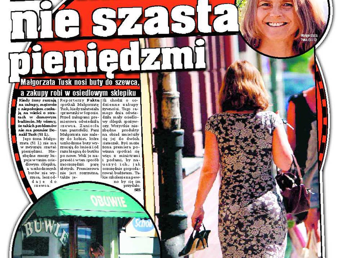 Premierowa u szewca