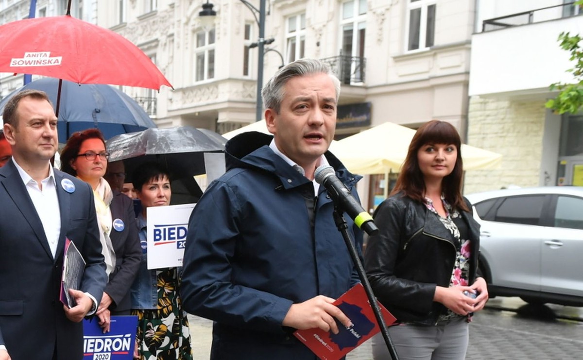 Robert Biedroń łódź