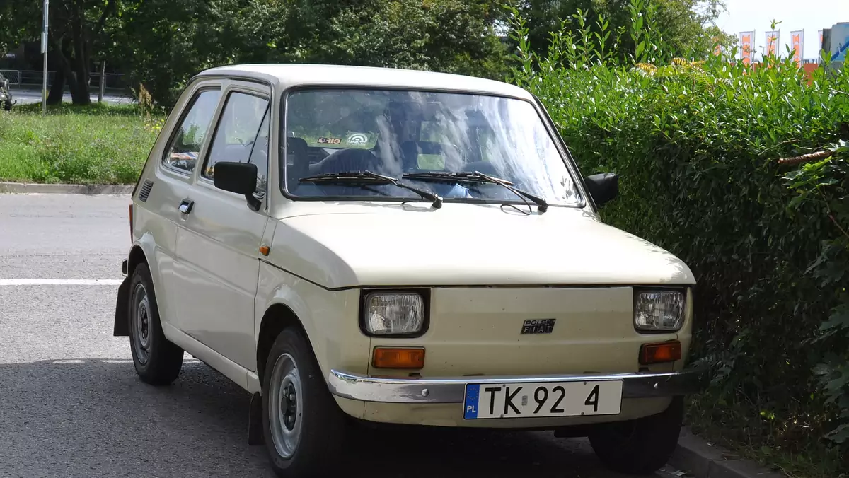 Fiat 126p to dziś gratka dla kolekcjonerów