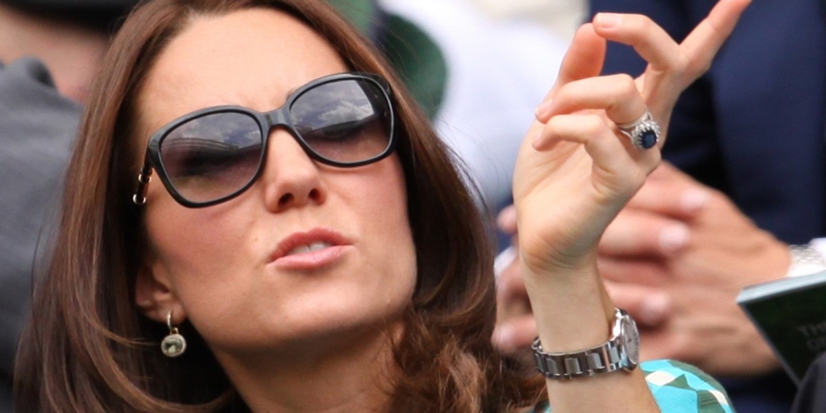 Księżna Kate na Wimbledonie w 2022 r.