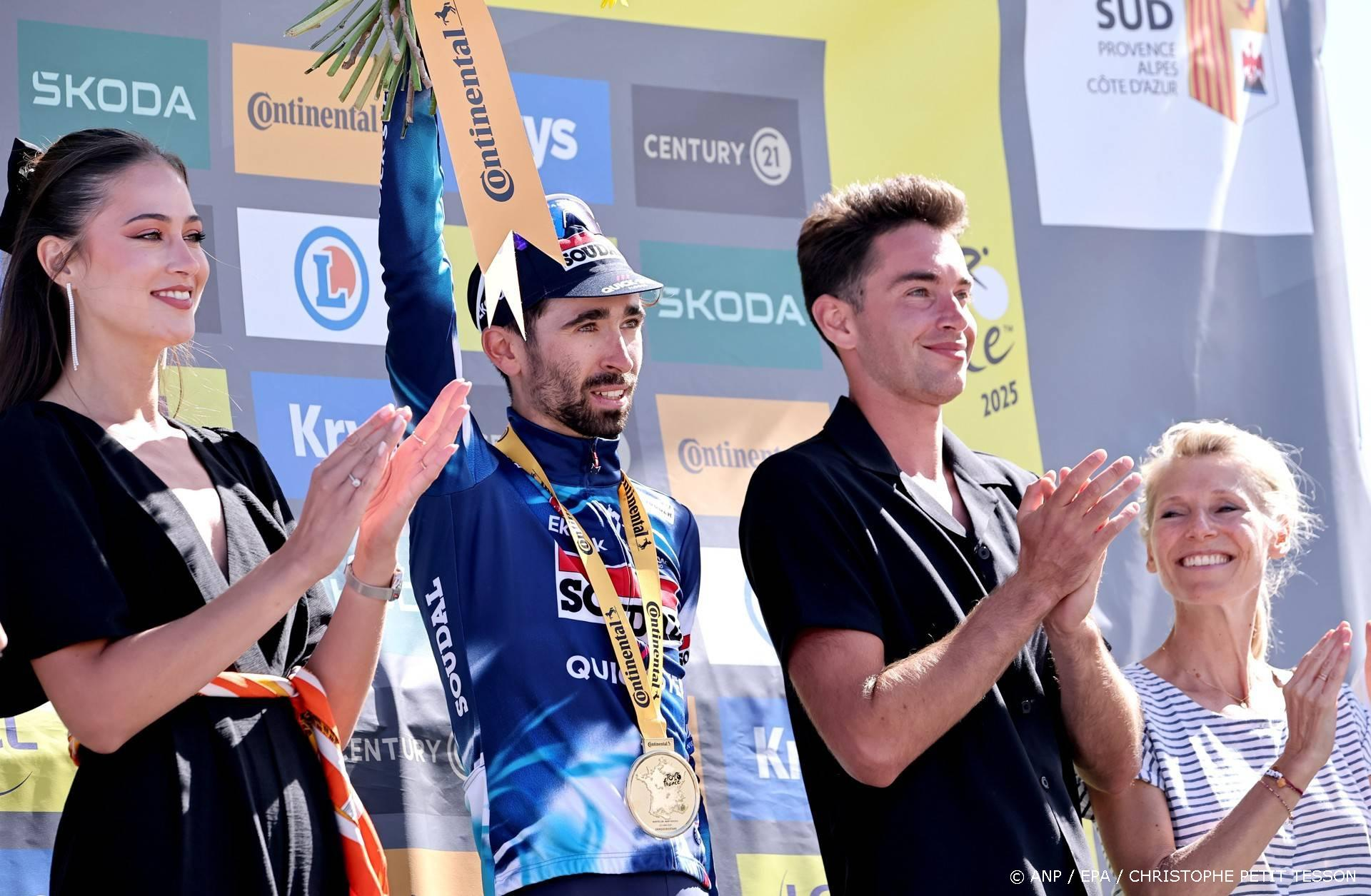 Paret-Peintre wint Mont Ventoux etappe na Evenepoel exit