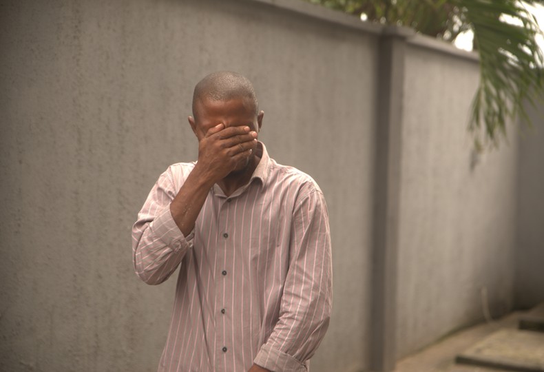 Segun remembers his time in prison as full of terrible moments [Ejiro Eyanohonre]