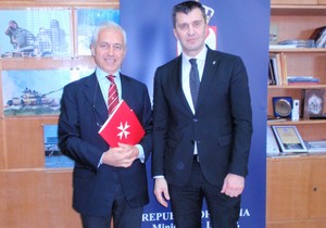 Zoran Đorđević, Alberto di Luka, Malteški red