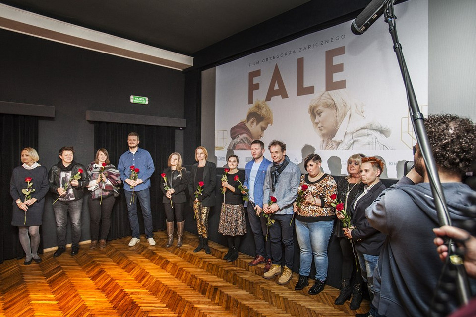 Polska premiera filmu "Fale" (fot. Grzegorz Ziemiański)