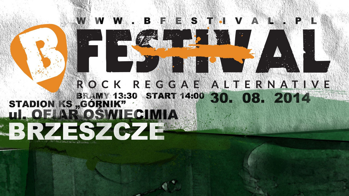 B-festival to impreza znana do tej pory pod nazwą Rock Reggae Festival, która odbywa się już od dziesięciu lat w małej miejscowości Brzeszcze niedaleko Oświęcimia.