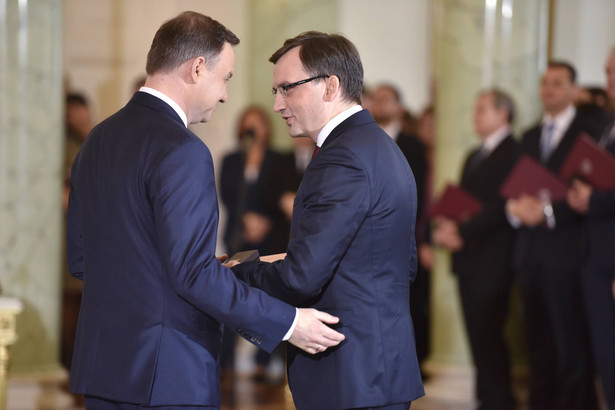 Andrzej Duda i Zbigniew Ziobro