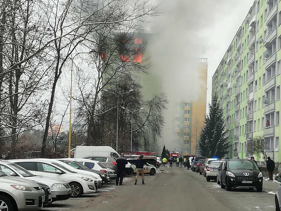 Wybuch gazu w Preszowie