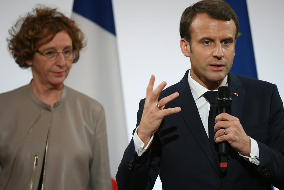 Emmanuel Macron, Muriel Penicaud, Francja