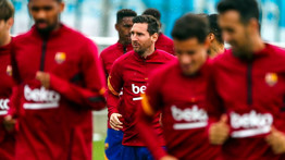 Mi történt? Ismét a Barcelonával edzett Messi